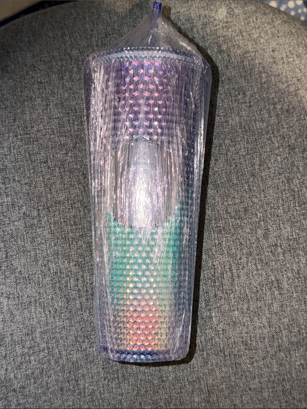 Iridescent Purple Textured Tumbler - Home Accent Drinkware
